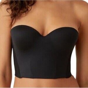b.tempt'd Women's 34D Future Foundation Low Back Strapless Bra Black NEW